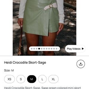 These three boutique Mini Skirt